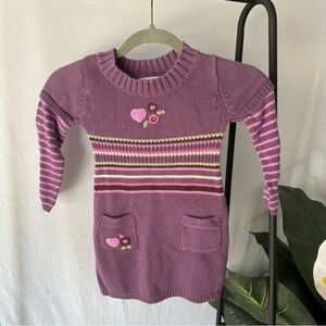 Polkatots Sweater Dress / Size 3T